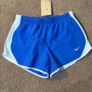 Nike Kids Size M Dri-Fit Athletic Shorts in Blue and White NWT